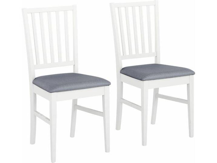 Home affaire Esszimmerstuhl Ruanda Küchenstuhl TOPSELLER (Set, 4 St), im 2er, 4er oder 6er-Set, Holzstuhl, grau von Home-affaire