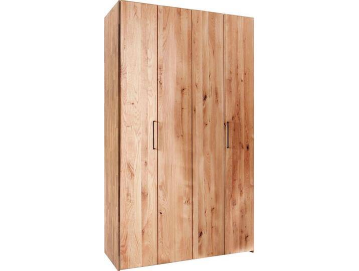 Home affaire Falttürenschrank Chamara in unterschiedlichen Schrankbreiten erhältlich, massives Eichenholz, beige von Home-affaire
