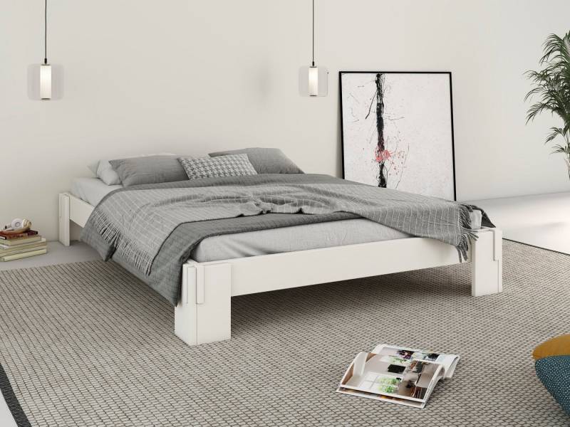 Home affaire Futonbett ZEN " zertifiziertes Massivholz (Kiefer), Massivholzbett, zeitlos elegant" von Home affaire