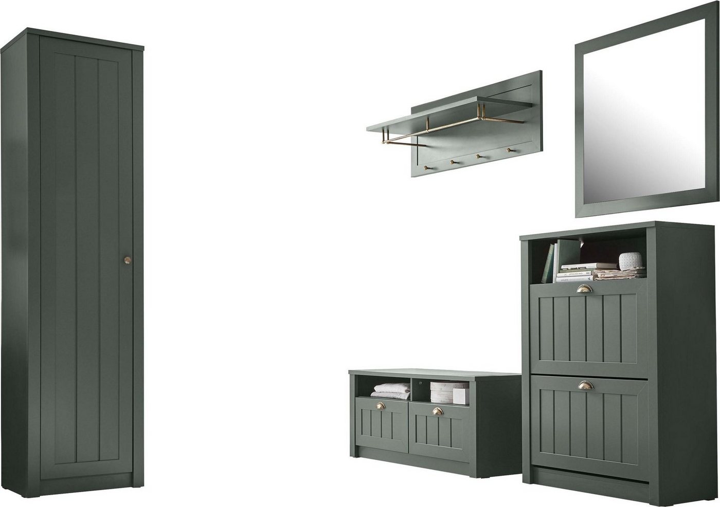 Home affaire Garderobenschrank ASCOT (Set, 5-St) von Home affaire