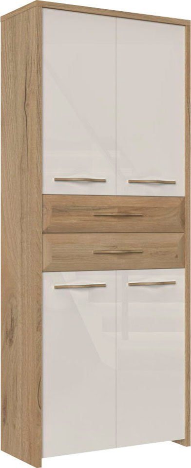 Home affaire Garderobenschrank Gala hochwertig UV lackiert, Soft-Close-Funktion, Höhe 192cm von Home affaire