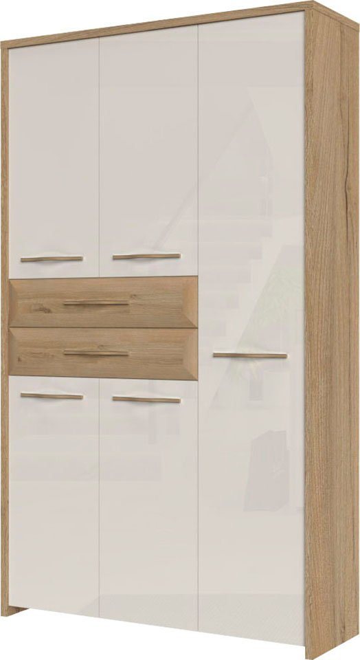 Home affaire Garderobenschrank Gala hochwertig UV lackiert, Soft-Close-Funktion von Home affaire