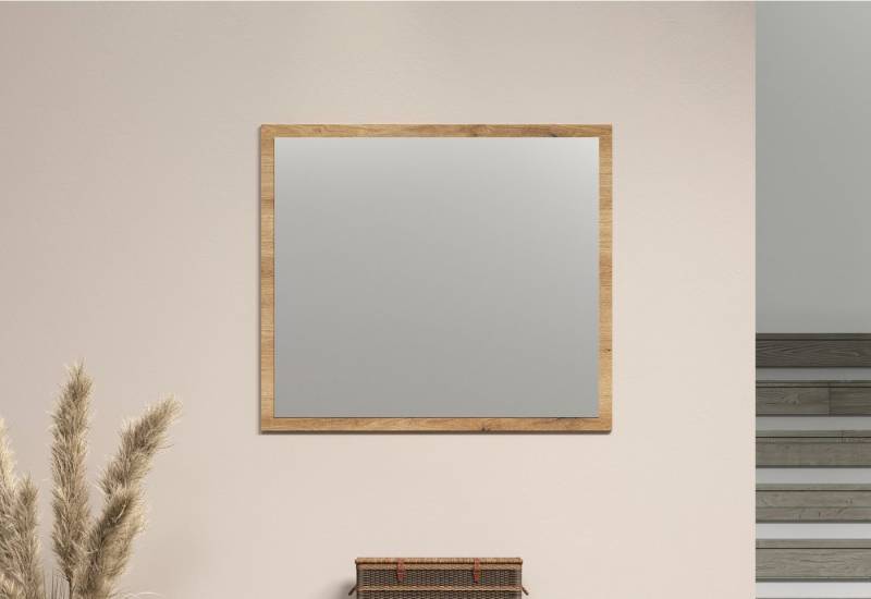 Home affaire Garderobenspiegel Estepona (1-St), Wandspiegel mit 4 mm Spiegel-Floatglas – (B/T/H) 80/2/70 cm von Home affaire