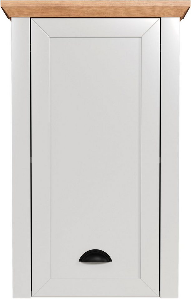 Home affaire Hängeschrank Badschrank mit Muschelgriff im Landhaus-Look - (B/T/H) 46/24/73 cm von Home affaire