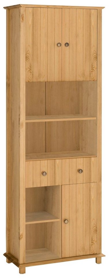 Home affaire Hochschrank Vili Breite 60 cm, 2 Schubkästen, 3 Türen von Home affaire