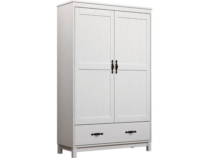Home affaire Kleiderschrank Sandnes Kieferschrank Schlafzimmer Schrank TOPSELLER weiß (1-St. von Home-affaire