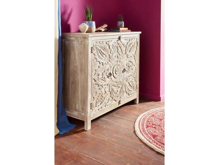 Home affaire Kommode, Breite 107 cm, beige von Home-affaire