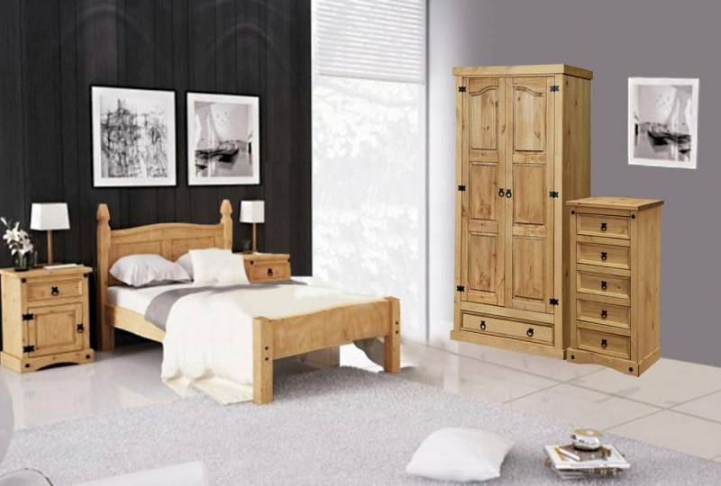 Home affaire Kommode (1 St), Holzoberfläche honigfarbend gewachst von Home affaire