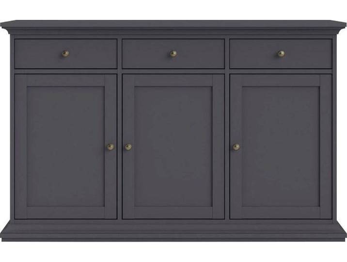 Home affaire Kommode Paris, mit vielen Staurammöglichkeiten und einer Rahmenoptik, Breite 143,7 cm, grau, Spanplatte, Grau Home affaire Kommode Paris, mit vielen Staurammöglichkeiten und einer Rahmenoptik, Breite 143,7 cm, grau, Spanplatte, Grau von Home-affaire