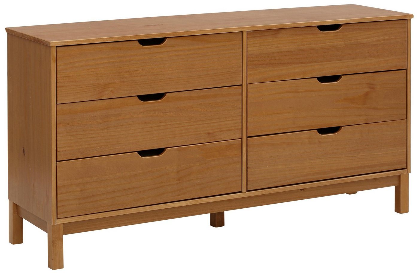 Home affaire Kommode Post, massives Kiefernholz, mit vielen Stauraummöglichkeiten, Breite 150 cm Home affaire Kommode Post, massives Kiefernholz, mit vielen Stauraummöglichkeiten, Breite 150 cm von Home affaire
