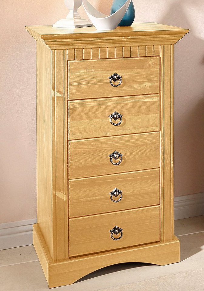 Home affaire Kommode Rustic, Breite 48cm, aus massiver Kiefer, FSC®-zertifiziert Home affaire Kommode Rustic, Breite 48cm, aus massiver Kiefer, FSC®-zertifiziert von Home affaire