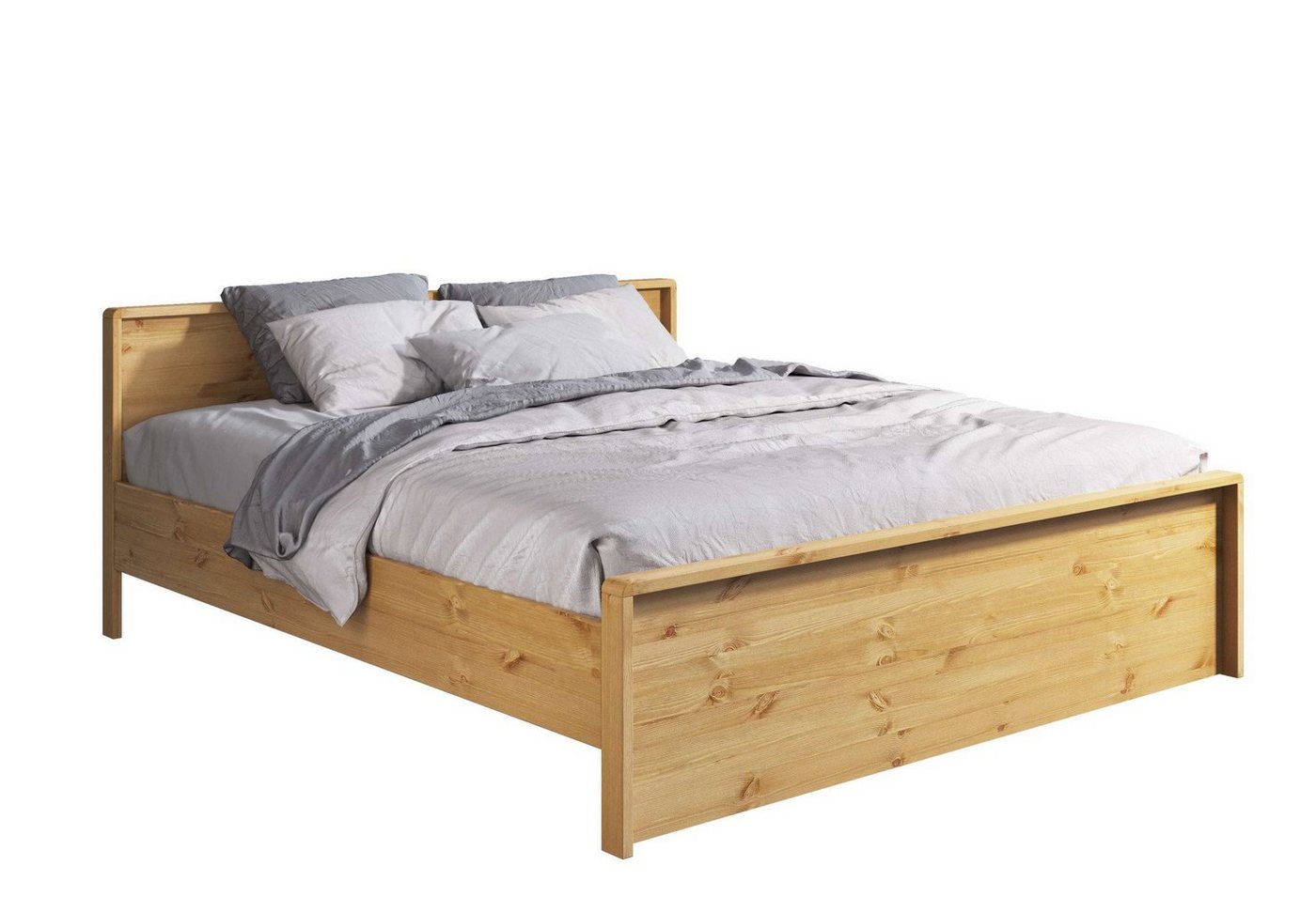 Home affaire Massivholzbett Luven, hohe Belastbarkeit! FSC® zertifiziertes Massivholz (Breite/Belastbarkeit 180cm/220 KG, 140cm/180 KG), aus massiver Kiefer im schlichten Design Home affaire Massivholzbett Luven, hohe Belastbarkeit! FSC® zertifiziertes Massivholz (Breite/Belastbarkeit 180cm/220 KG, 140cm/180 KG), aus massiver Kiefer im schlichten Design von Home affaire