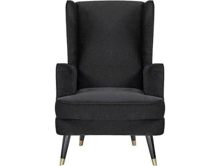 Home affaire Ohrensessel ZILLER, TV-Sessel, frei im Raum stellbar, in Cord und Samtvelours, Holzfüsse mit dekorativen Metallhülsen, Traumhafter Relaxsessel Home affaire Ohrensessel ZILLER, TV-Sessel, frei im Raum stellbar, in Cord und Samtvelours, Holzfüsse mit dekorativen Metallhülsen, Traumhafter Relaxsessel von Home-affaire