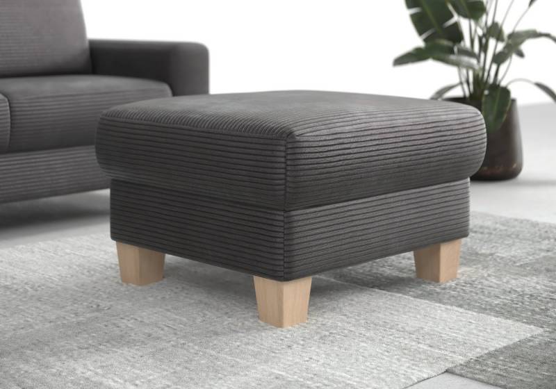 Home affaire Polsterhocker Summer, inkl. Stauraum, Cord-Bezug von Home affaire