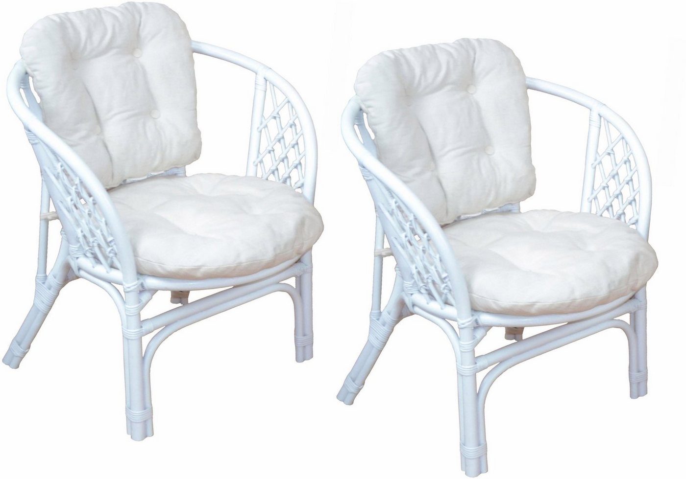 Home affaire Rattanstuhl Rattansessel (Set, 2 St) von Home affaire