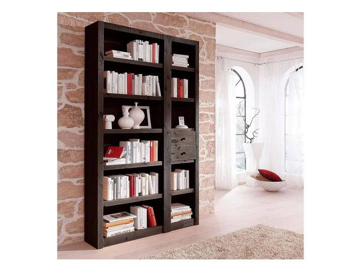 Home affaire Raumteilerregal Bergen, (3-tlg),Breite 128 cm, braun, dunkelbraun von Home-affaire