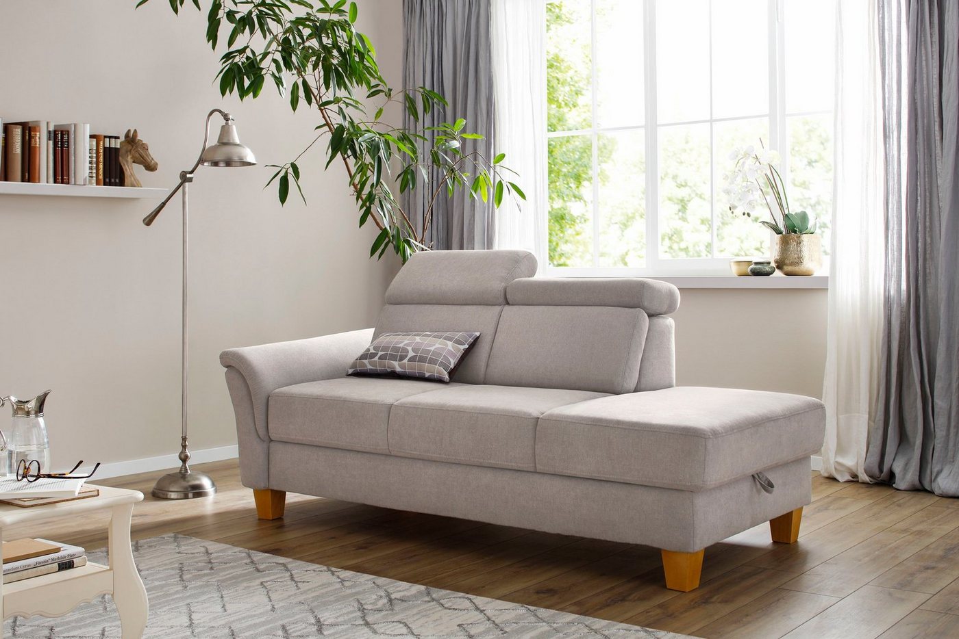 Home affaire Recamiere Conville, incl. Kopfteilverstellung, Federkern, wahlweise mit Bettkasten Home affaire Recamiere Conville, incl. Kopfteilverstellung, Federkern, wahlweise mit Bettkasten von Home affaire