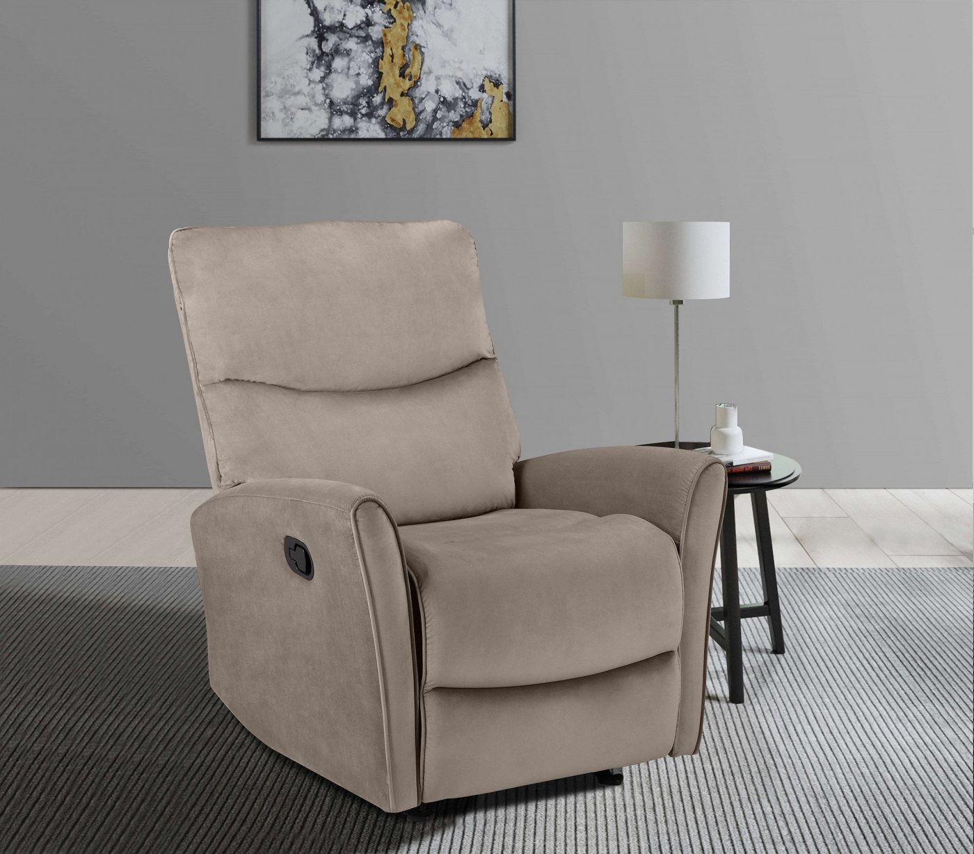 Home affaire Relaxsessel Chesley, TV-Sessel mit Schlaffunktion, Sessel Wohnzimmer, mit Relaxfunktion, frei stellbar Home affaire Relaxsessel Chesley, TV-Sessel mit Schlaffunktion, Sessel Wohnzimmer, mit Relaxfunktion, frei stellbar von Home affaire
