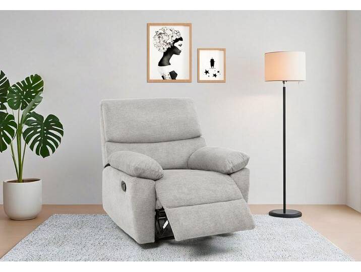 Home affaire Relaxsessel LANNOY, TV-Sessel, elektr. o. manuelle Relaxfunktion, USB A/C, Sessel mit Liegefunktion 105°-150°, Federkernpolsterung, grau Home affaire Relaxsessel LANNOY, TV-Sessel, elektr. o. manuelle Relaxfunktion, USB A/C, Sessel mit Liegefunktion 105°-150°, Federkernpolsterung, grau von Home-affaire