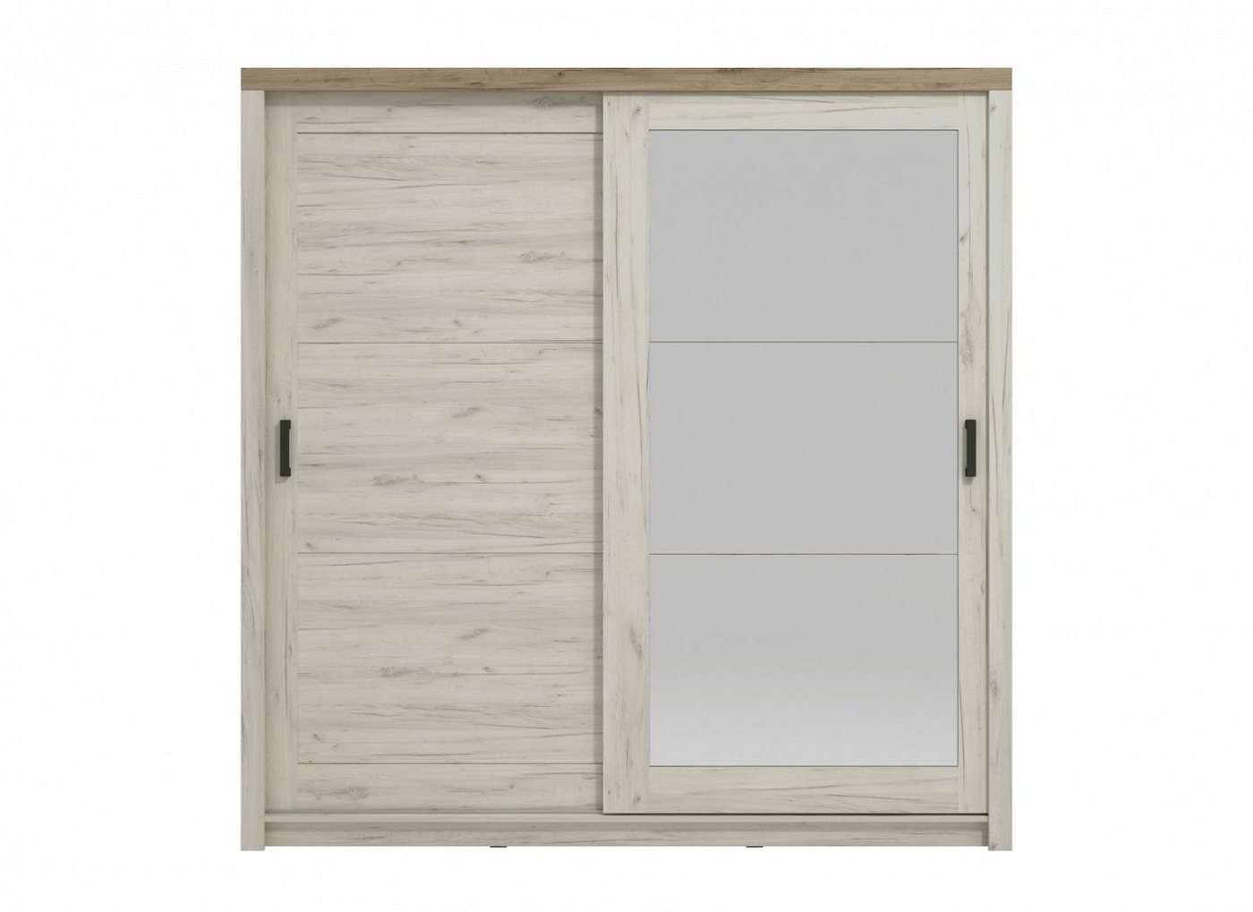 Home affaire Kleiderschrank Kent, FSC®-zertifizierter Holzwerkstoff, Made in Europe mit Spiegel und Schiebtüren, 223,5x67x227cm Home affaire Kleiderschrank Kent, FSC®-zertifizierter Holzwerkstoff, Made in Europe mit Spiegel und Schiebtüren, 223,5x67x227cm von Home affaire