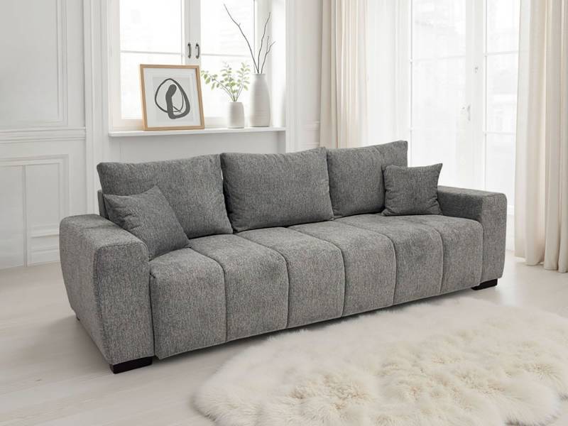 Home affaire Schlafsofa Bello, mit Bettfunktion, Bettkasten, Frei im Raum stellbar, Federkern von Home affaire