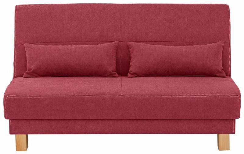 Home affaire Schlafsofa Gina, vom Sofa zum Bett mit einem Handgriff, in 4 Breiten, Nierenkissen von Home affaire