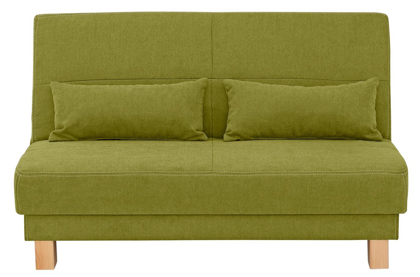 Home affaire Schlafsofa Gina, vom Sofa zum Bett mit einem Handgriff, in 4 Breiten, Nierenkissen von Home affaire