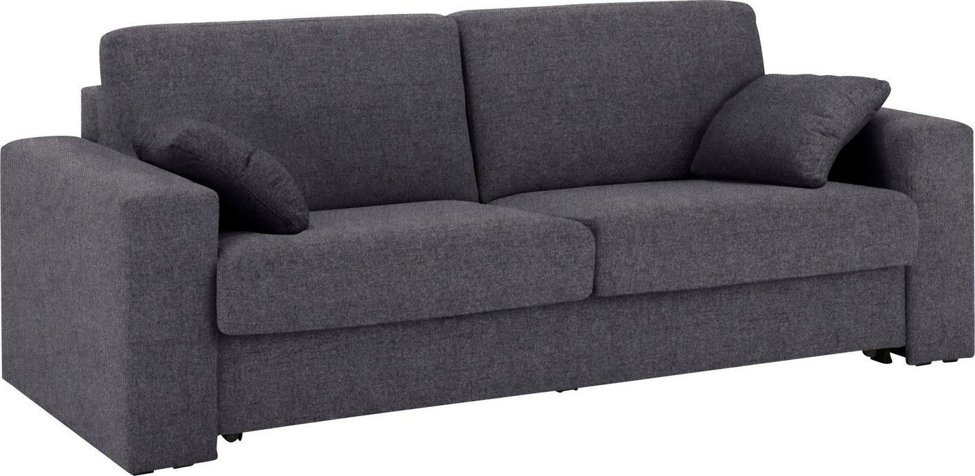 Home affaire Schlafsofa Roma Matratzenhöhe 14 cm, Dauerschlaffunktion, mit Unterfederung, Lattenrost, Matratze Home affaire Schlafsofa Roma Matratzenhöhe 14 cm, Dauerschlaffunktion, mit Unterfederung, Lattenrost, Matratze von Home affaire