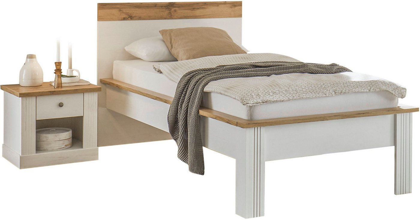 Home affaire Schlafzimmer-Set Westminster, Bett Breite Liegefläche 90 oder 140cm und 1 Nachtkommode Home affaire Schlafzimmer-Set Westminster, Bett Breite Liegefläche 90 oder 140cm und 1 Nachtkommode von Home affaire