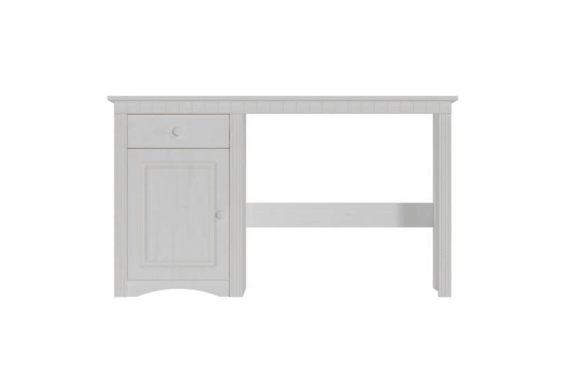 Home affaire Schreibtisch Leuhan, Aus massiver Kiefer, mit einer Schublade, in zwei Farben von Home affaire