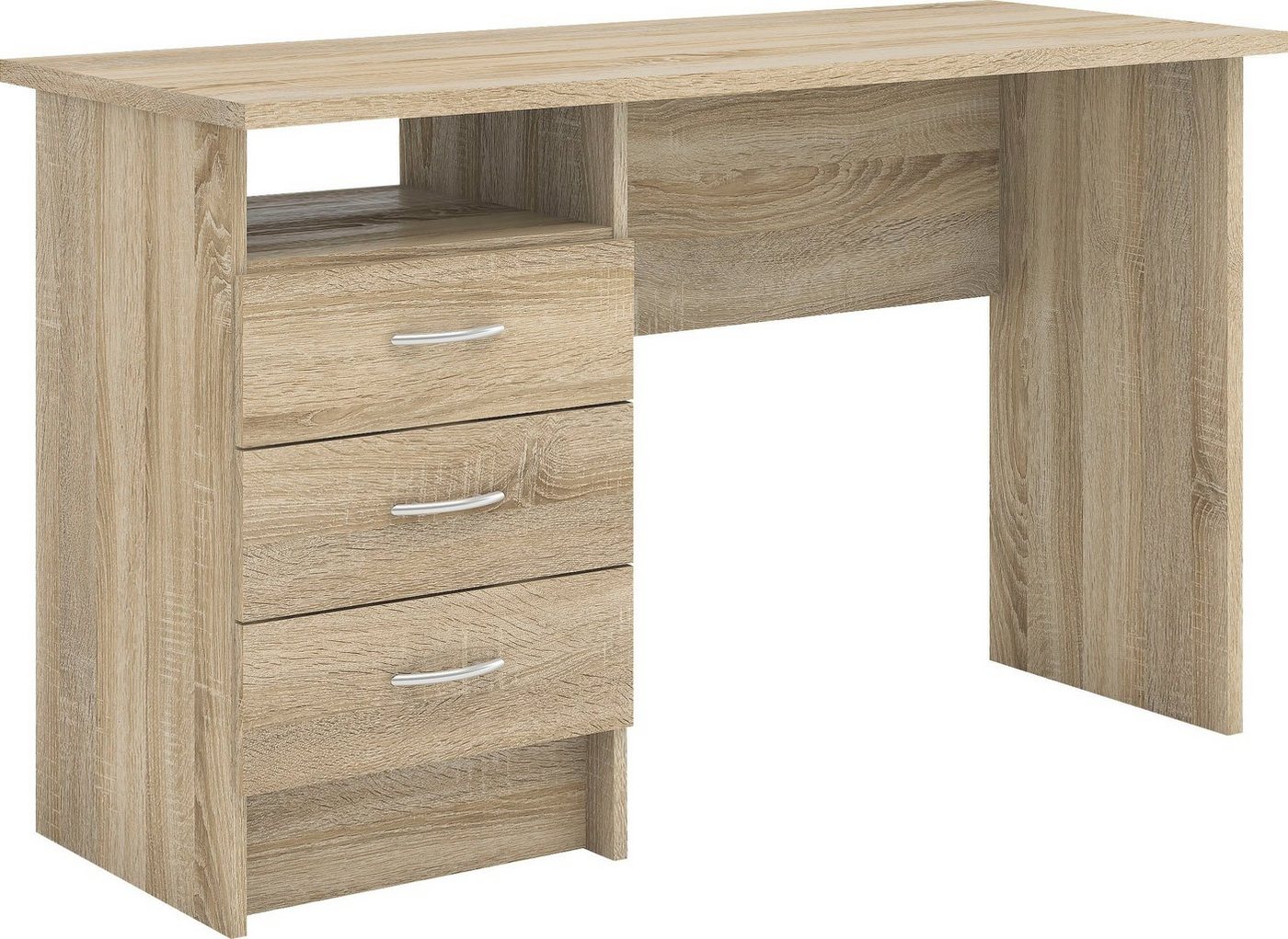 INOSIGN Schreibtisch Function Plus, Arbeitstisch, Bürotisch, Computertisch mit 3 Schubladen, Breite 120 cm, Tiefe 48 cm INOSIGN Schreibtisch Function Plus, Arbeitstisch, Bürotisch, Computertisch mit 3 Schubladen, Breite 120 cm, Tiefe 48 cm von INOSIGN