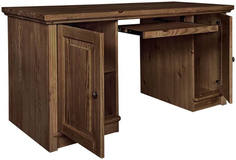 Home affaire Schreibtisch Soeren, aus massiver Kiefer, mit Tastaturauszug Home affaire Schreibtisch Soeren, aus massiver Kiefer, mit Tastaturauszug von Home affaire