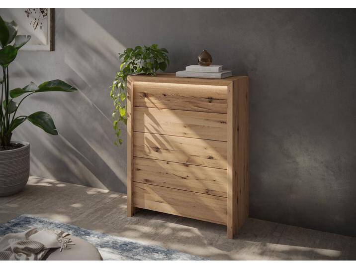 Home affaire Schubkastenkommode Ambroise, Breite 88cm, inkl. LED-Beleuchtung, braun Home affaire Schubkastenkommode Ambroise, Breite 88cm, inkl. LED-Beleuchtung, braun von Home-affaire