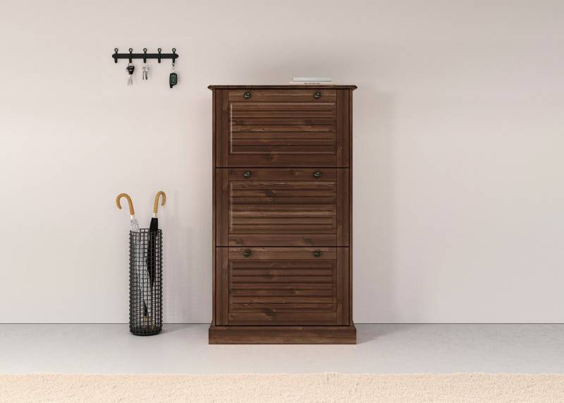 Home affaire Schuhschrank Liotta Mit 3 Klappen von Home affaire