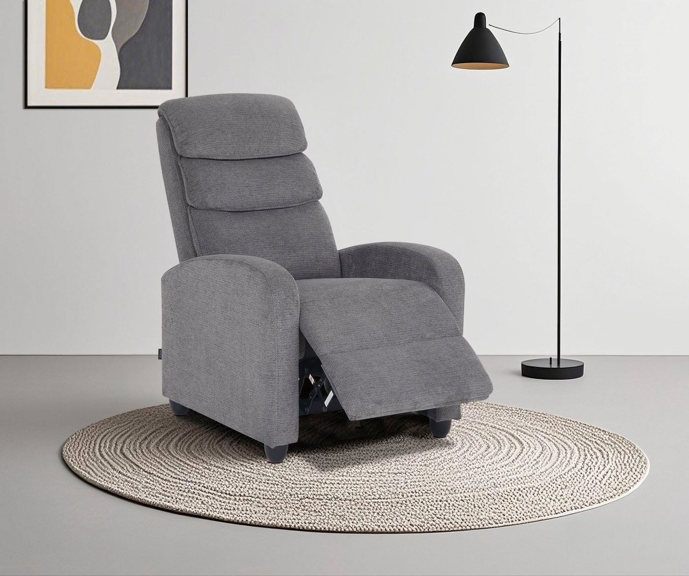 Home affaire Relaxsessel BERVILLE, TV-Sessel, Ruhesessel mit Schlaffunktion, Webstoff, Liegesessel mit manueller Relaxfunktion Home affaire Relaxsessel BERVILLE, TV-Sessel, Ruhesessel mit Schlaffunktion, Webstoff, Liegesessel mit manueller Relaxfunktion von Home affaire