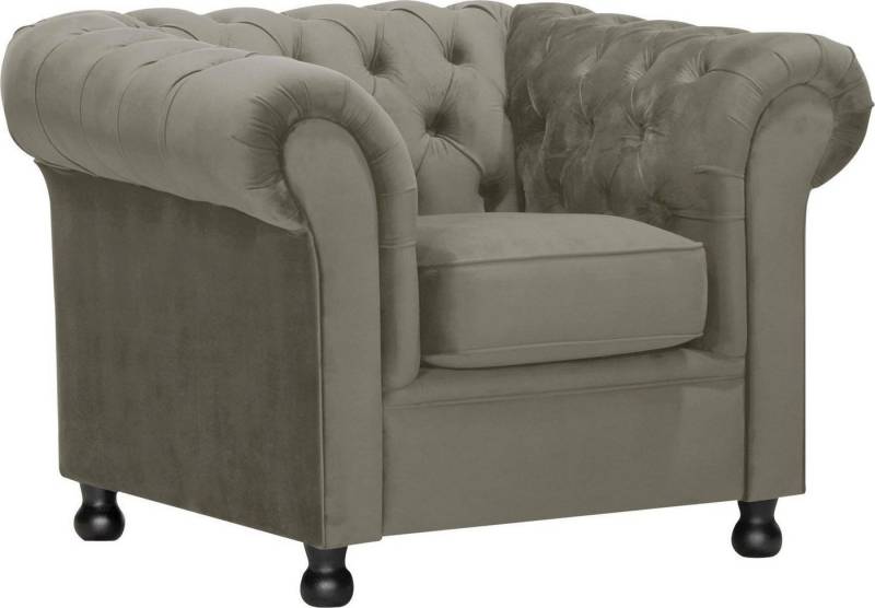 Home affaire Sessel Chesterfield Home, mit edler Knopfheftung und typischen Armlehnen von Home affaire