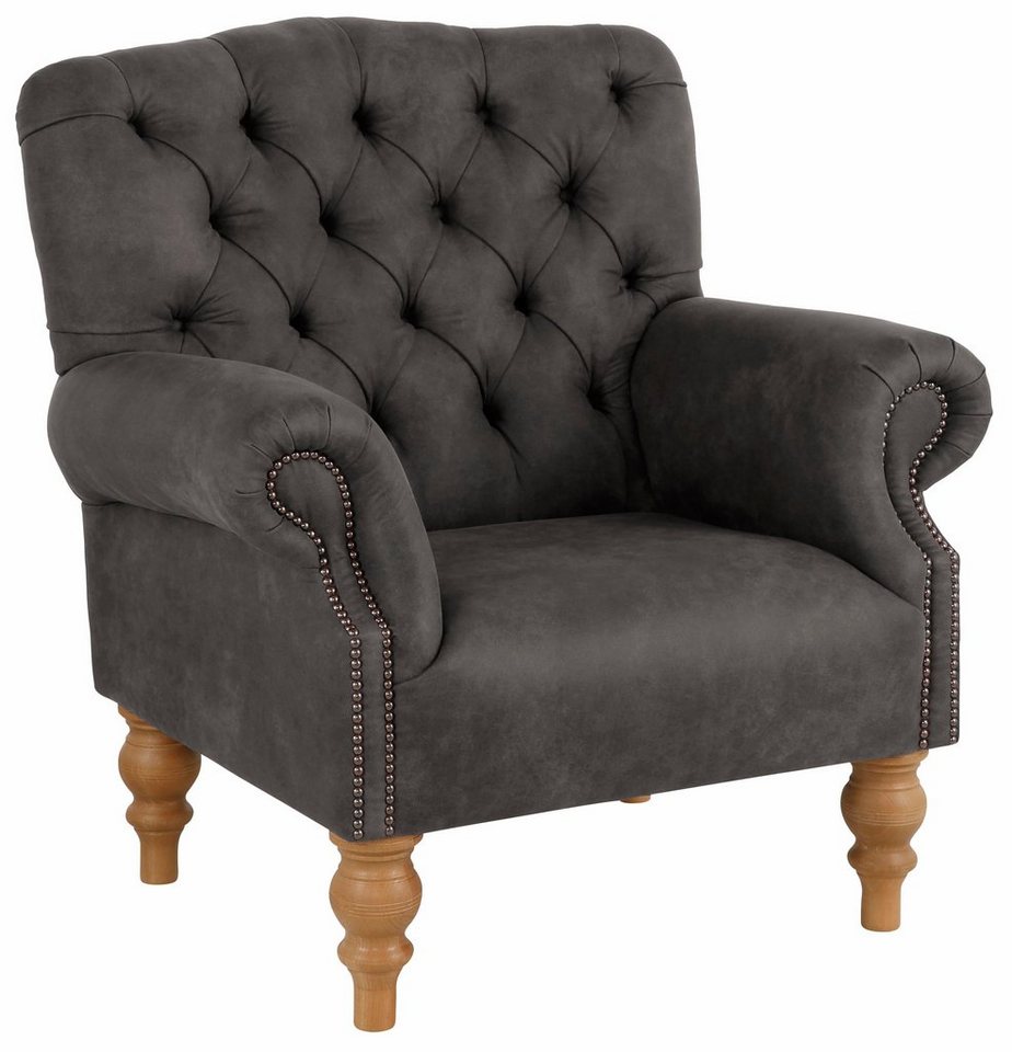 Home affaire Sessel Lord, mit echter Chesterfield-Knopfheftung und Ziernägeln Home affaire Sessel Lord, mit echter Chesterfield-Knopfheftung und Ziernägeln von Home affaire