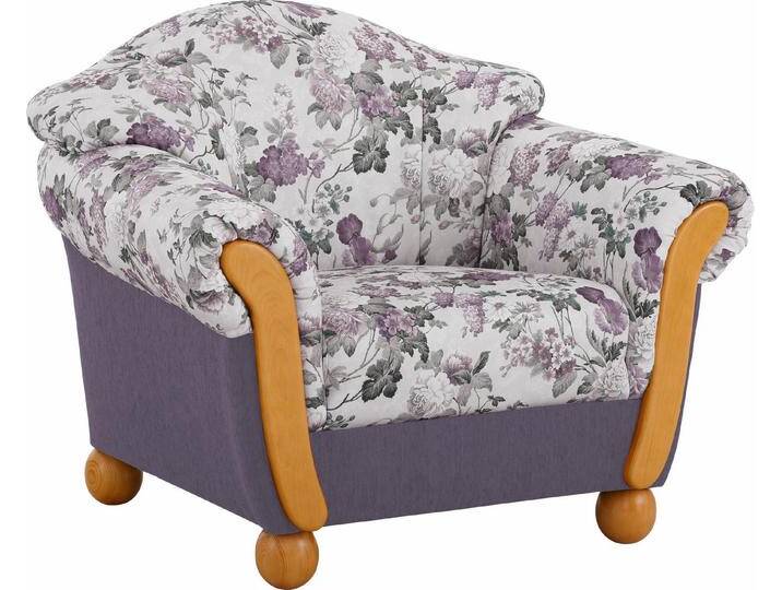Home affaire Sessel Milano, bequemer Loungesessel, Landhaus-Stil, Holz-Chatosen und -Füße, lila Home affaire Sessel Milano, bequemer Loungesessel, Landhaus-Stil, Holz-Chatosen und -Füße, lila von Home-affaire
