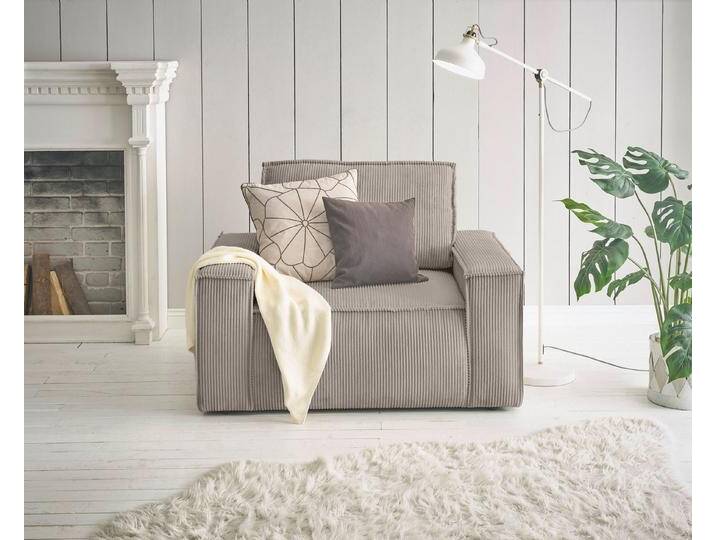 Home affaire Sessel SHERWOOD, Love-Seat in 3 Stoffarten verfügbar, passend zur Polster-Serie SHERWOOD, grau, Greige Home affaire Sessel SHERWOOD, Love-Seat in 3 Stoffarten verfügbar, passend zur Polster-Serie SHERWOOD, grau, Greige von Home-affaire