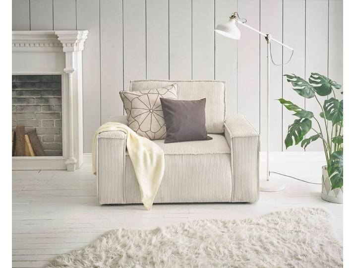 Home affaire Sessel SHERWOOD, Love-Seat in 3 Stoffarten verfügbar, passend zur Polster-Serie SHERWOOD, beige braun, hellbeige Home affaire Sessel SHERWOOD, Love-Seat in 3 Stoffarten verfügbar, passend zur Polster-Serie SHERWOOD, beige braun, hellbeige von Home-affaire