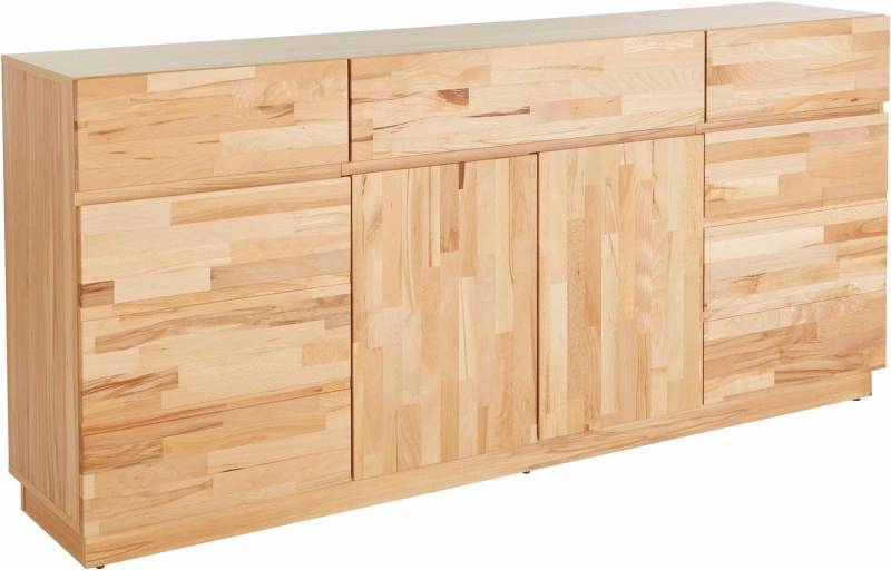 Home affaire Sideboard, Breite 180 cm, teilmassiv, FSC®-zertifiziert von Home affaire