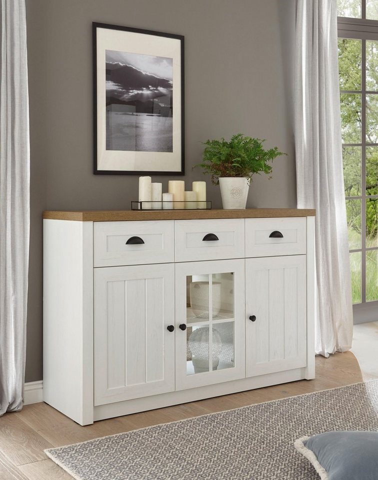 Home affaire Sideboard Beauvais, Breite ca. 130 cm von Home affaire