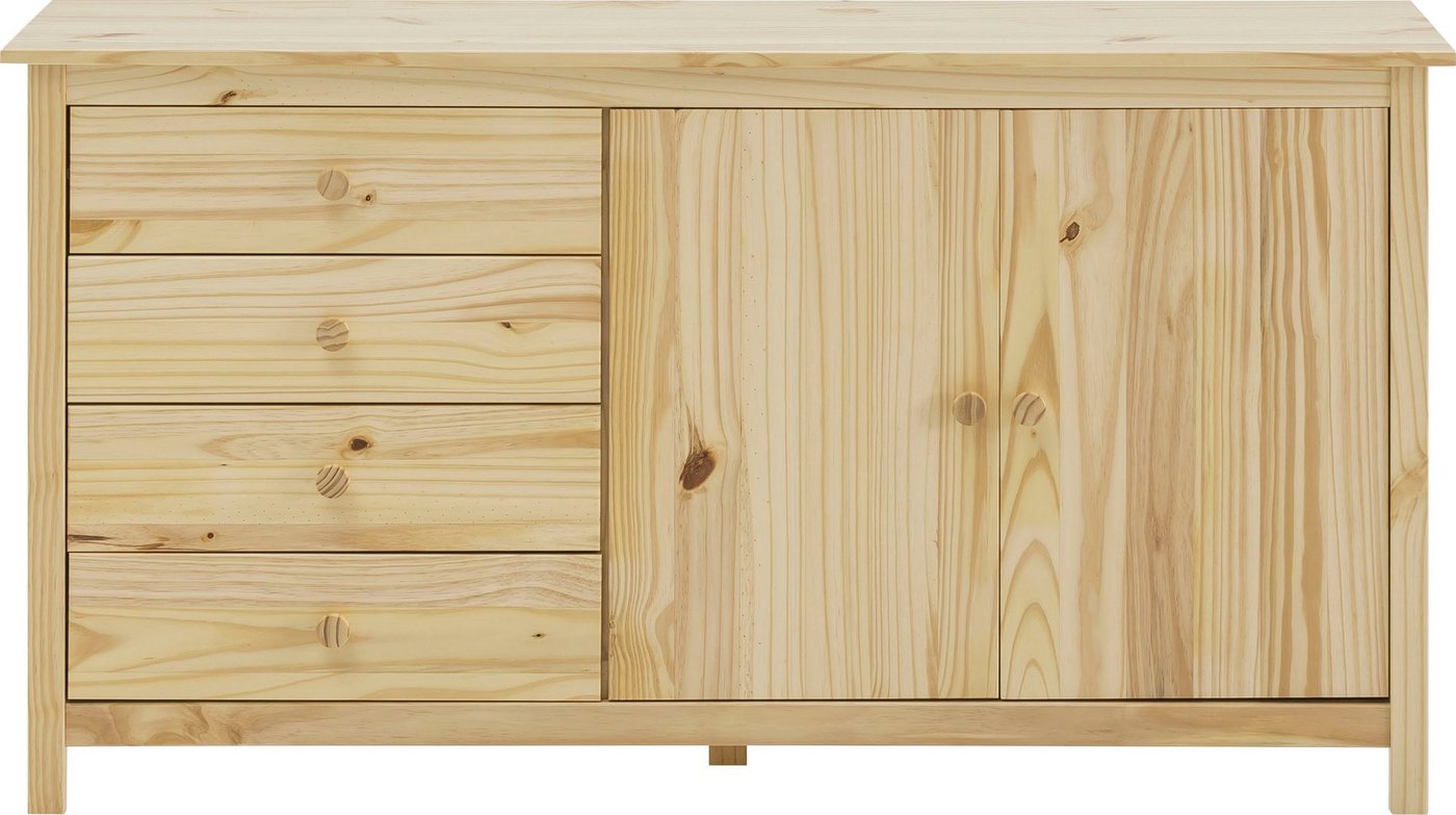 Home affaire Sideboard Chur, aus Massivholz Kiefer von Home affaire