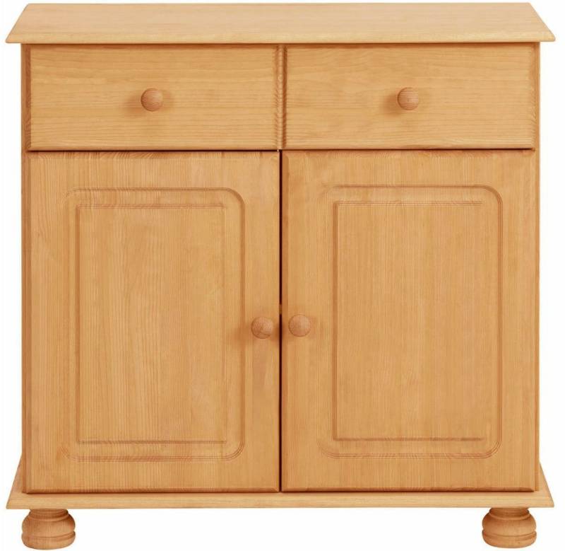 Home affaire Sideboard Mette, mit gefrästen, kugelförmigen Füßen, Breite 80 cm von Home affaire