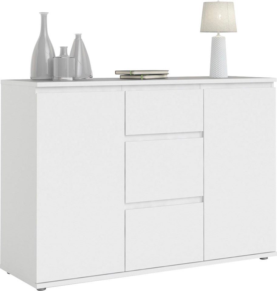 INOSIGN Sideboard Nova, Aufbewahrung, Schubladenschrank, Sideboard, 2 Türen, 3 Schubladen, grifflos, Breit e120 cm, Höhe 84 cm INOSIGN Sideboard Nova, Aufbewahrung, Schubladenschrank, Sideboard, 2 Türen, 3 Schubladen, grifflos, Breit e120 cm, Höhe 84 cm von INOSIGN