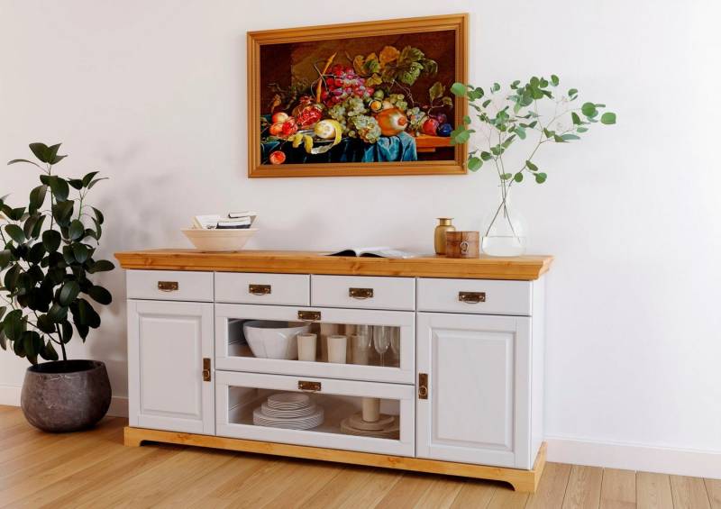Home affaire Sideboard Rügen, Kommode aus massiver Kiefer, FSC®, Breite 145 oder 180 cm von Home affaire