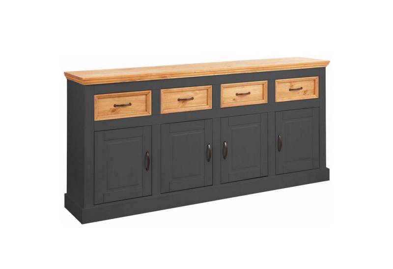 Home affaire Sideboard Selma, Kommode mit 4 Türen und 4 Schubkästen. Breite 192 cm von Home affaire