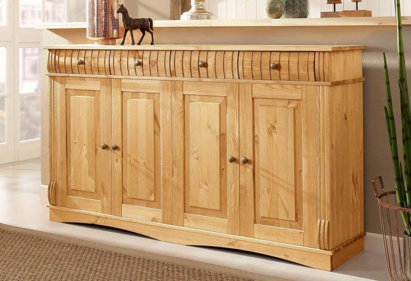 Home affaire Sideboard Teresa, 4-türig, Breite 152 cm von Home affaire