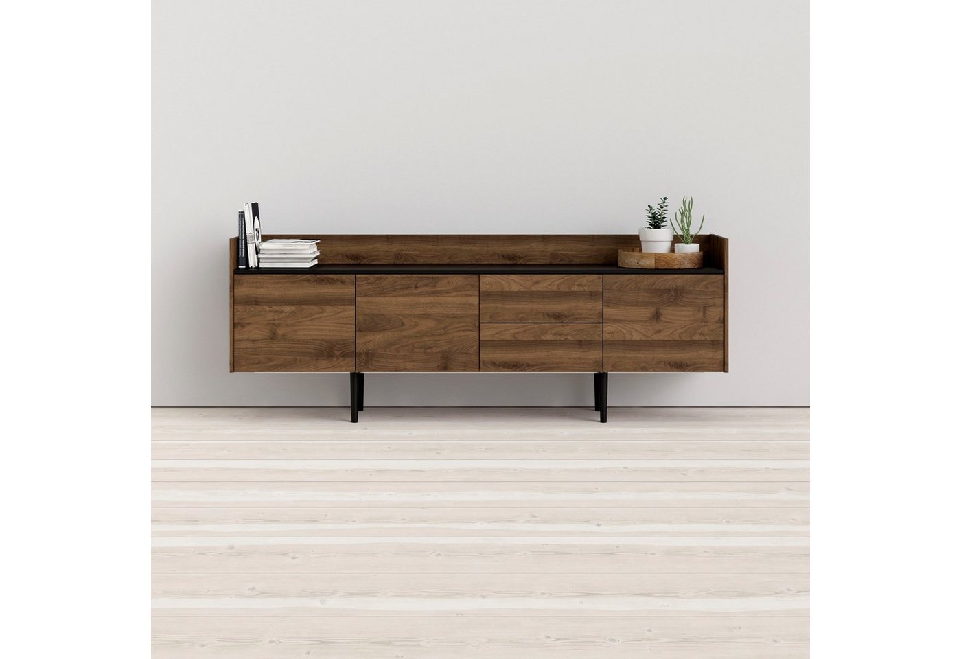 Home affaire Sideboard Unit, pflegeleichte Folienbeschichtung, mit vielen Stauraummöglichkeiten von Home affaire