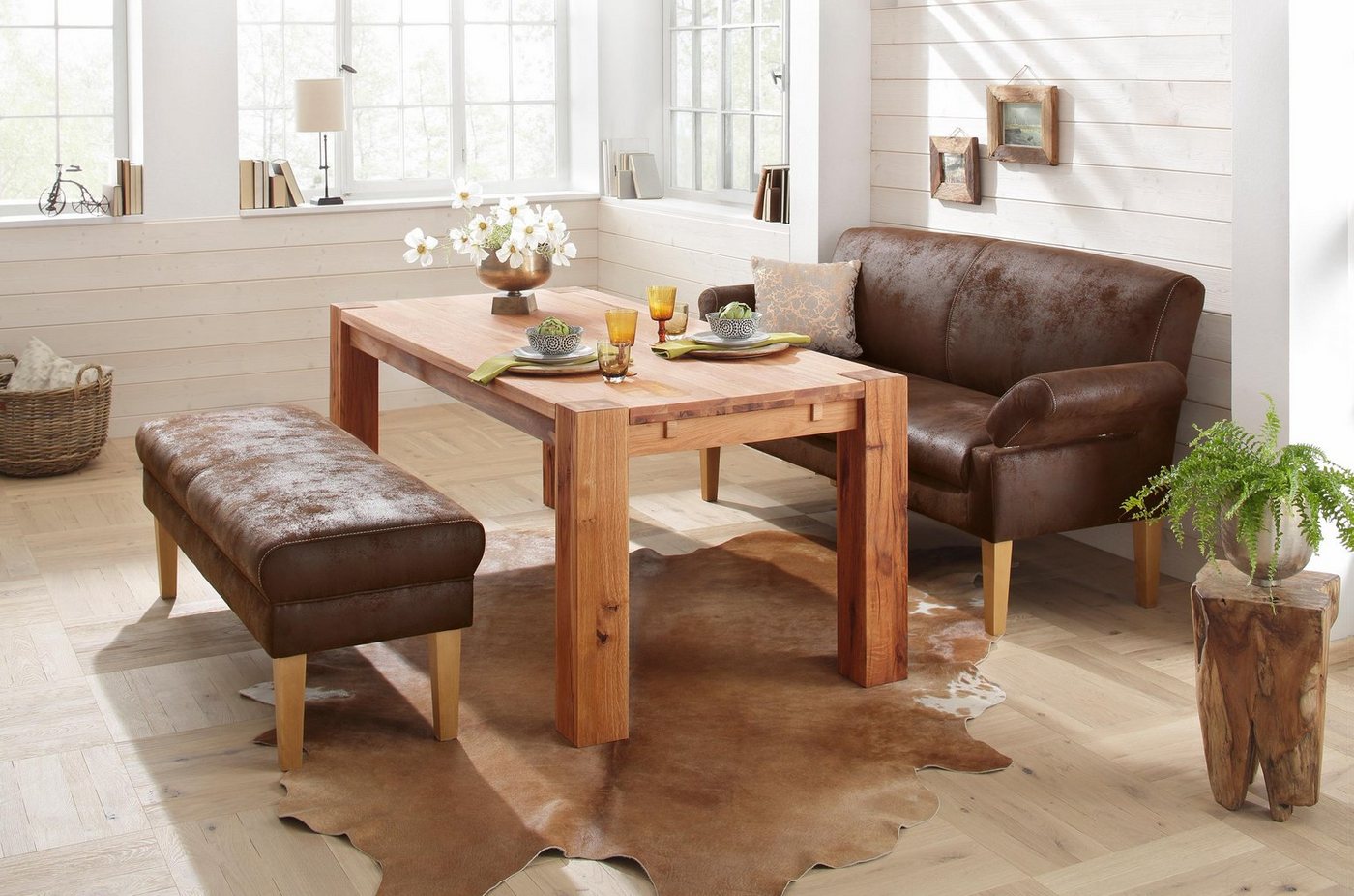 Home affaire Sitzbank Malmö, 2-sitzig für Speisetische Home affaire Sitzbank Malmö, 2-sitzig für Speisetische von Home affaire